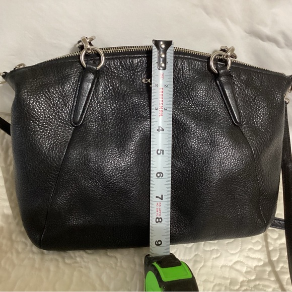 Coach Black Leather Crossbody Bag - Picture 4 of 7